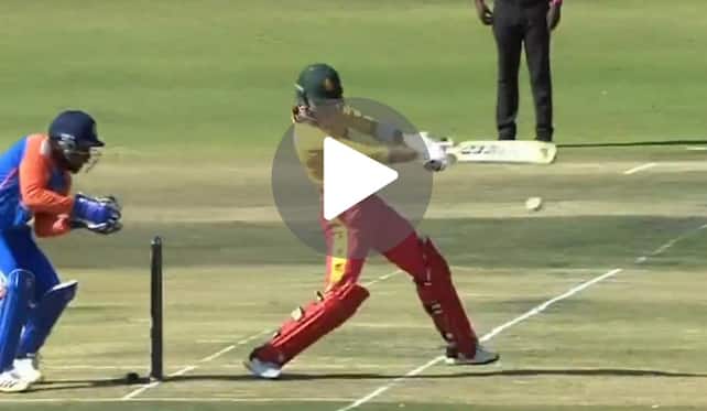 [Watch] Washington Sundar 'Foxes' Dangerous Brian Bennet With Brilliantly Disguised Delivery